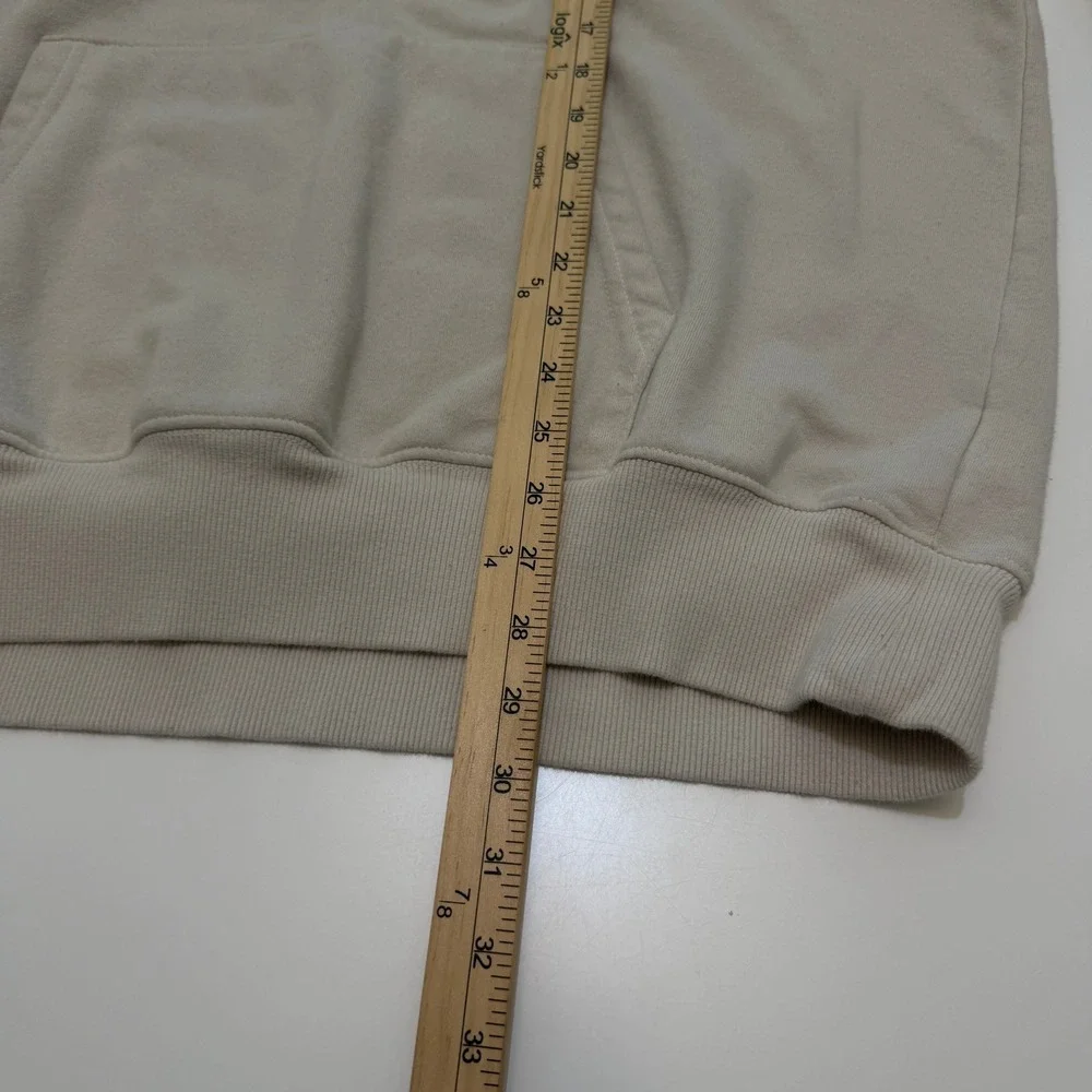 The North Face Half‎ Dome Tan Cotton Blend Pullover Hoodie Mens XL
